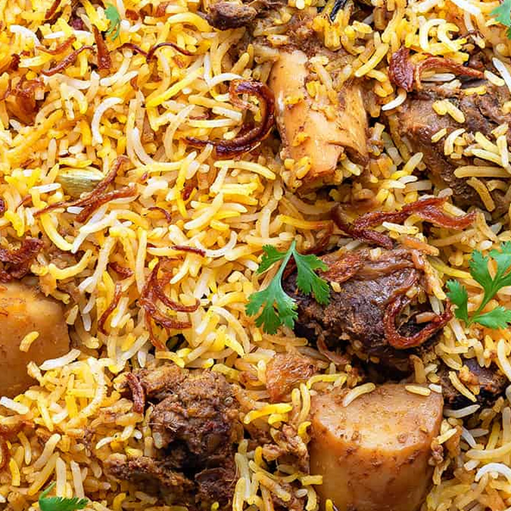 Image-Goat Fry Biryani