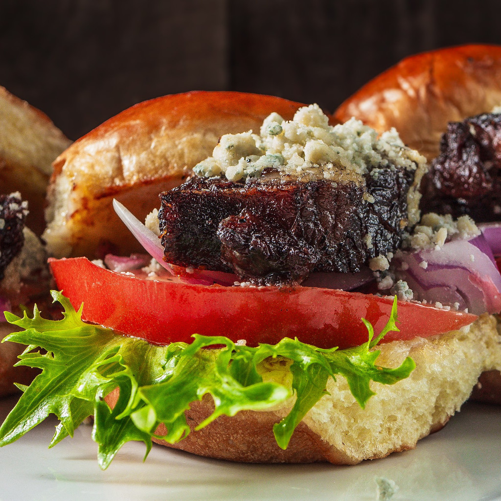 Image-Blue Cheese Sliders