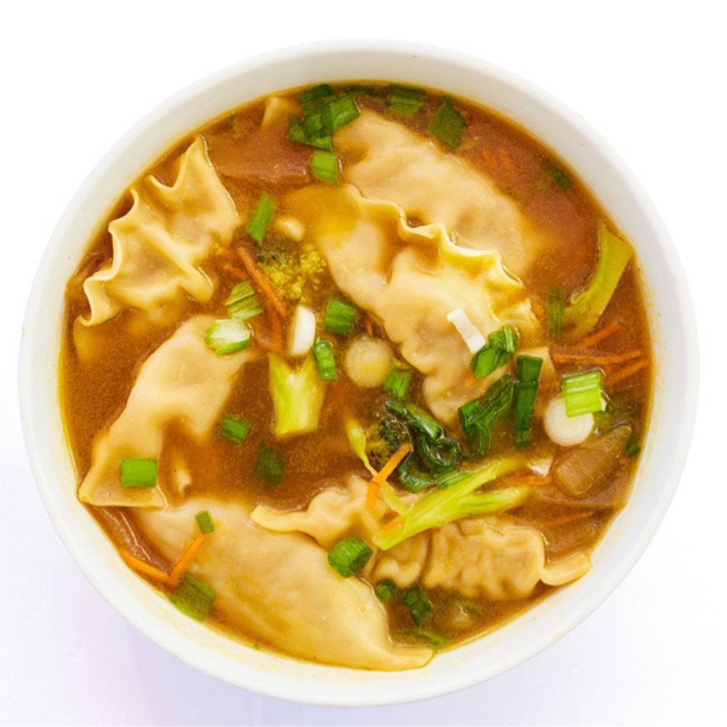Image-Dumplings Soup