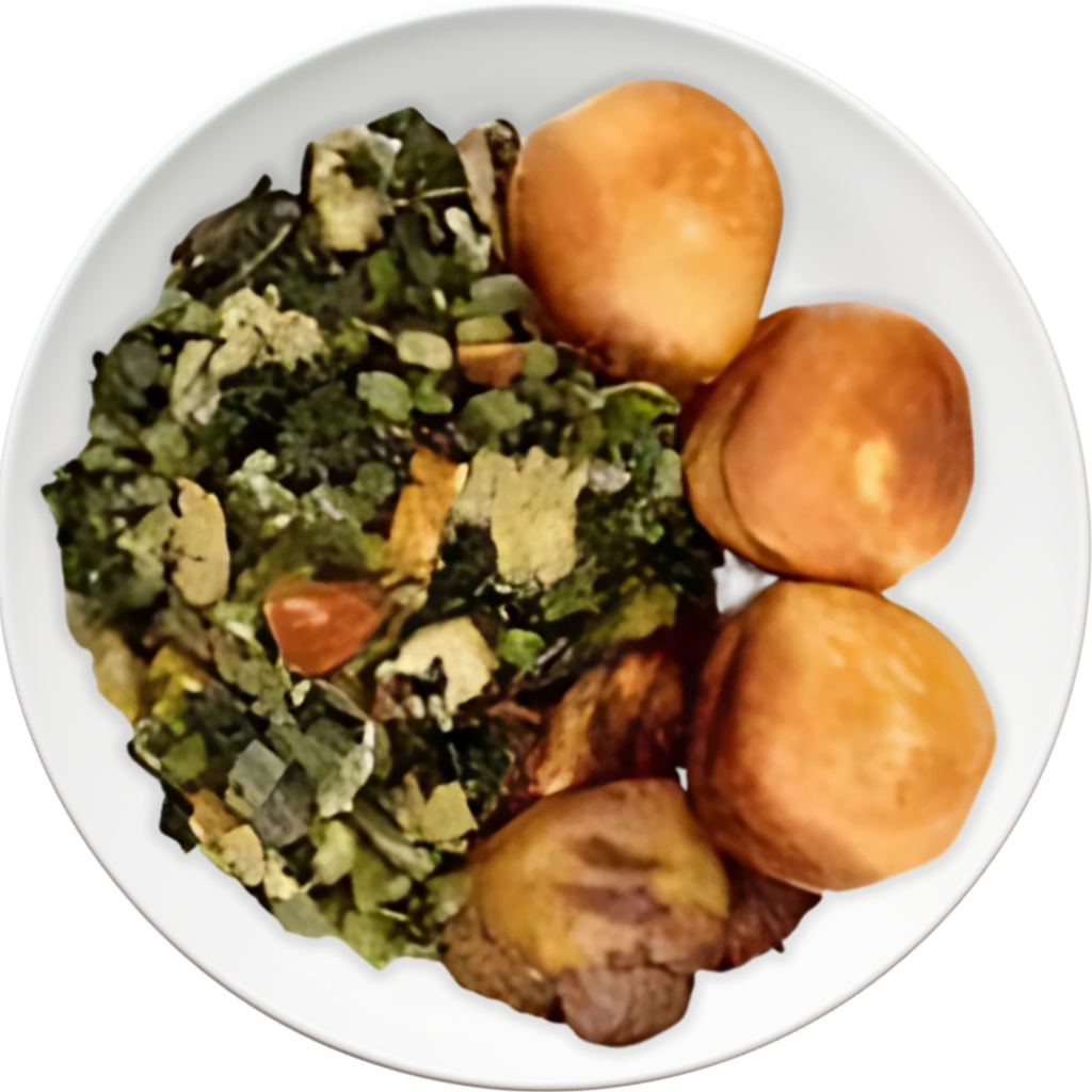 Image-Callaloo & Saltfish