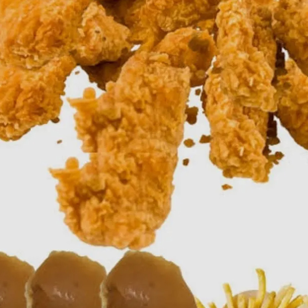 Image-12 PCS special with fries and rolls