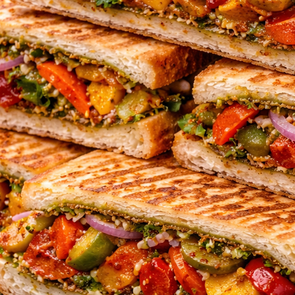 Image-Veggie Jalfrezi Sandwich
