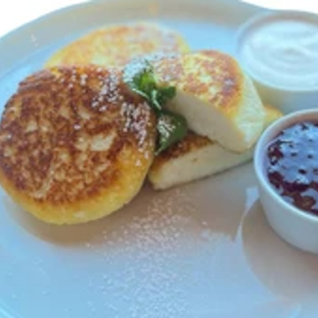 Image-Cheese cake ( Syrniki ).