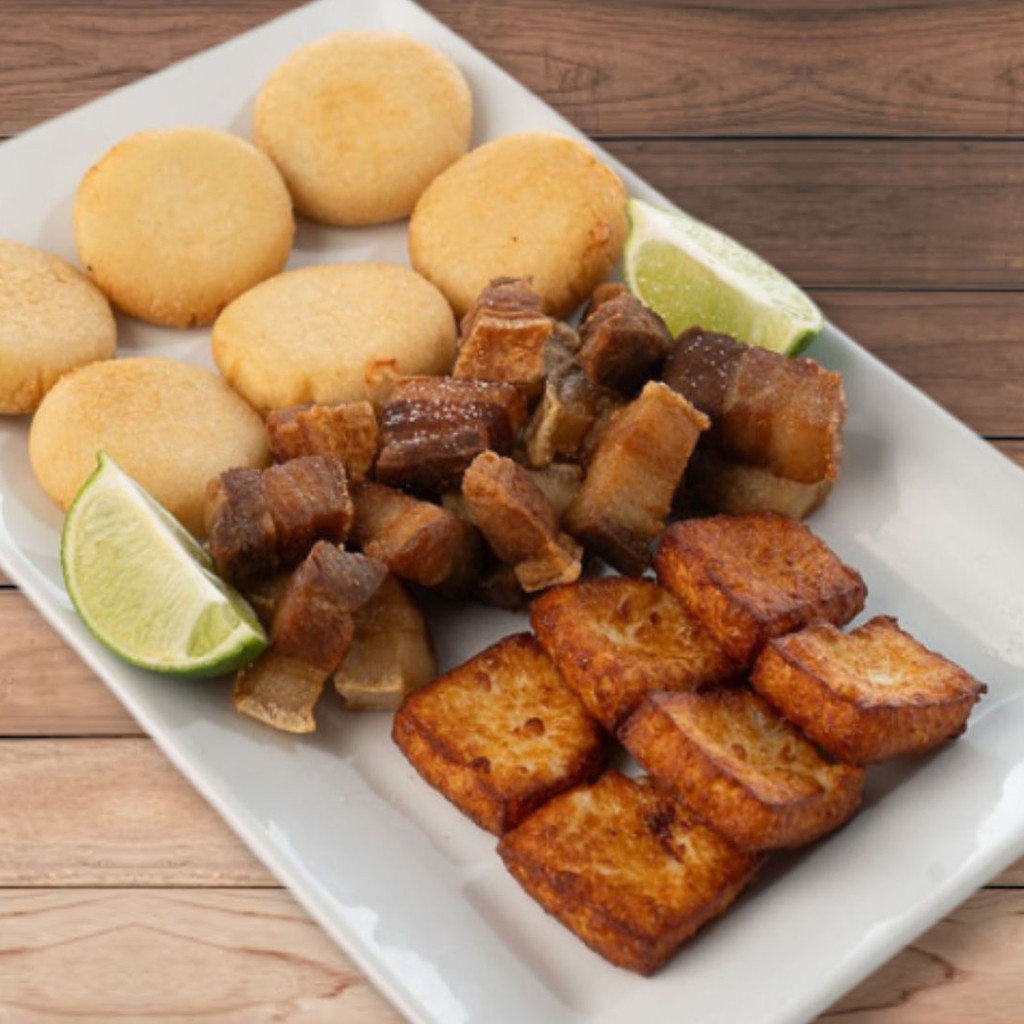 Image-Chicharron de Cerdo y Queso Frito