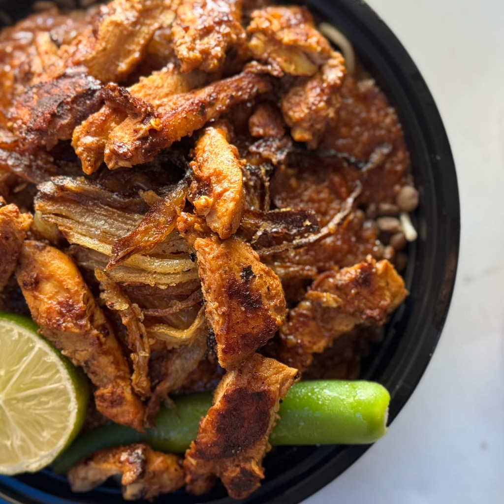 Image-Chicken Over Koshary