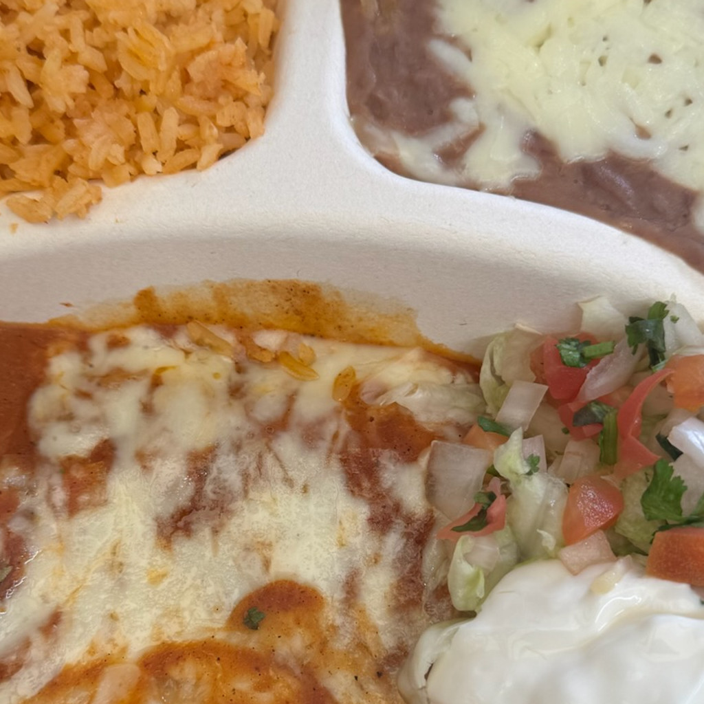 Image-Chile Relleno with Rice and Beans