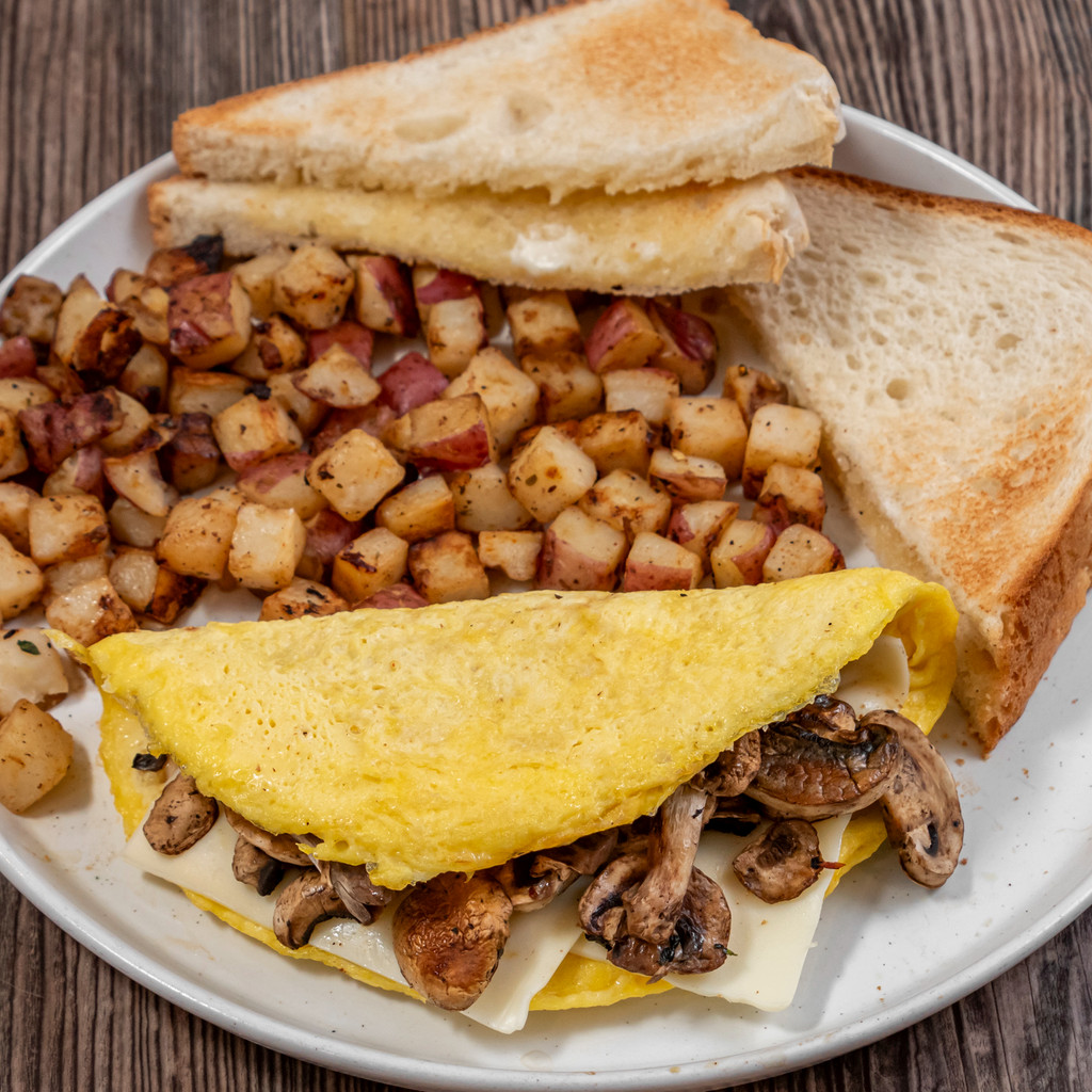 Image-Mushroom Omelette