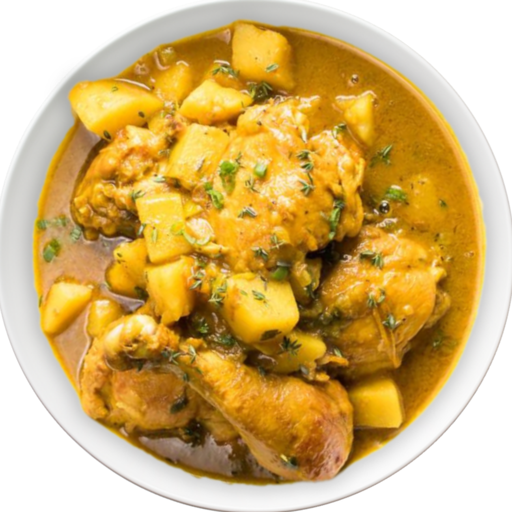 Image-Curried Chicken
