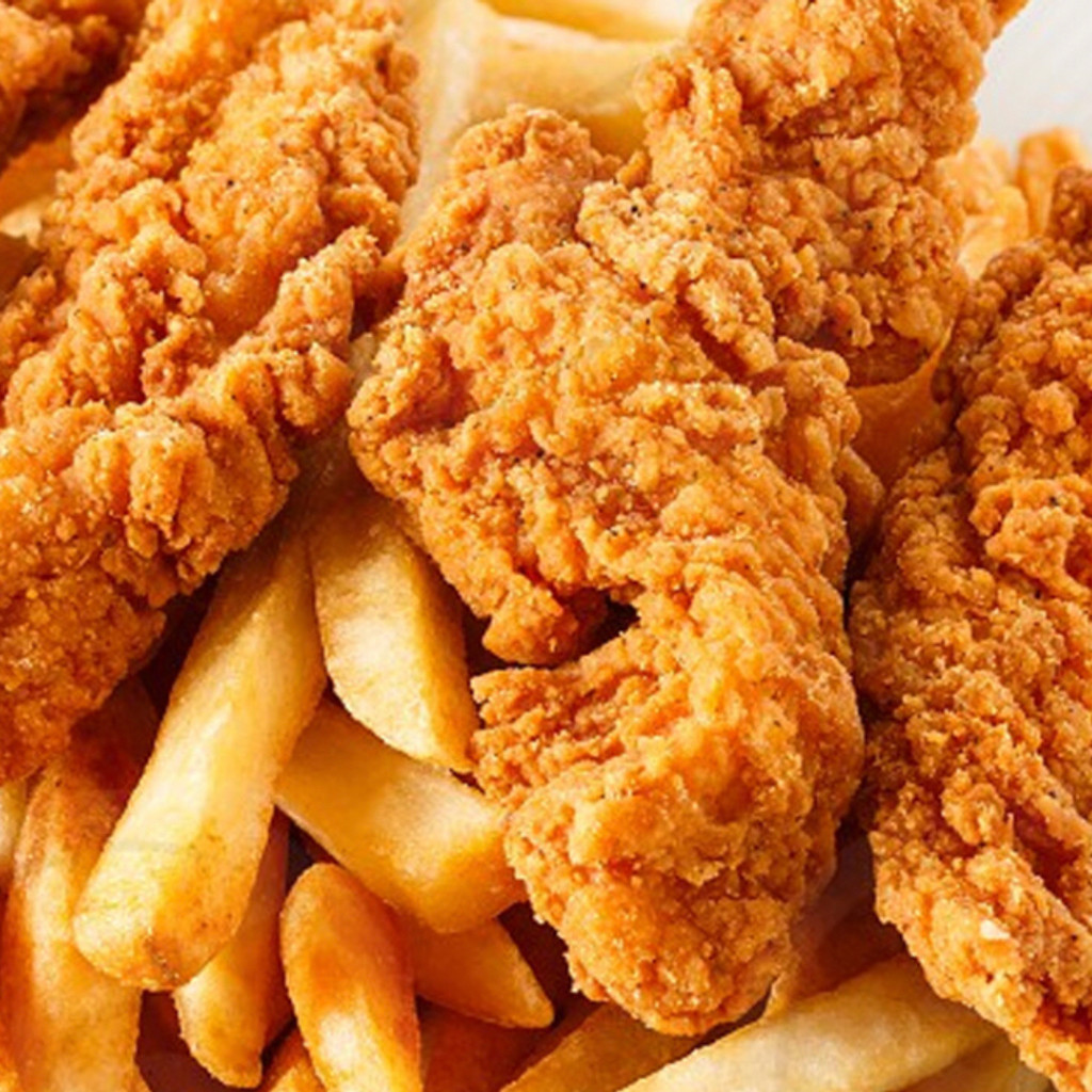 Image-Chicken Fingers with Fries