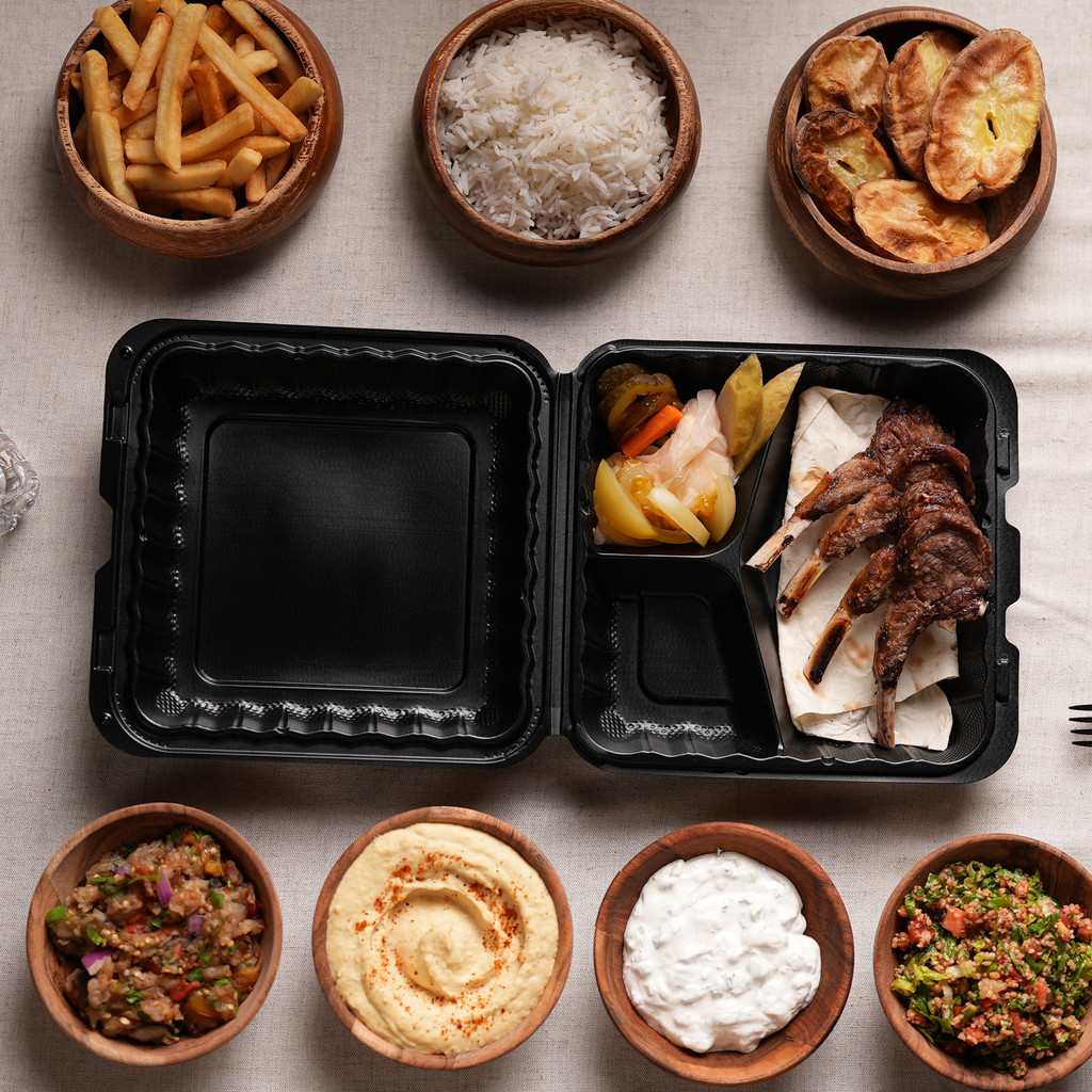 Image-Lamb Chops Plate