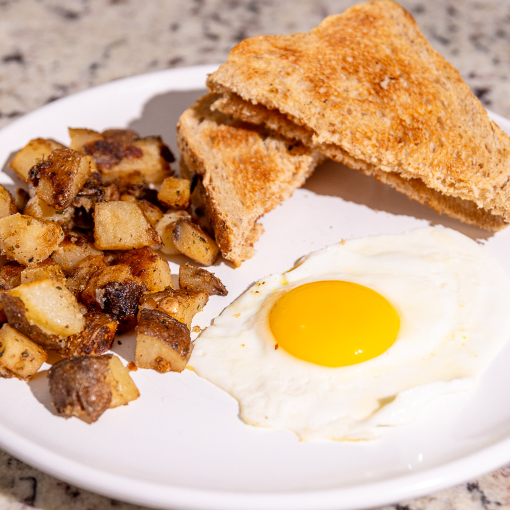 Image-1 Egg, Home Fries, Toast