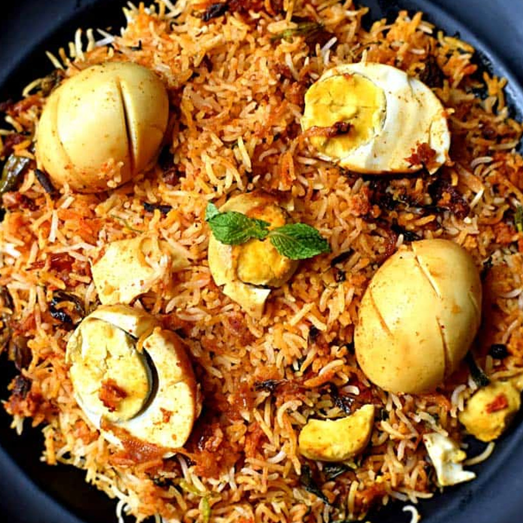 Image-Sri Kanya Chili Egg Biryani