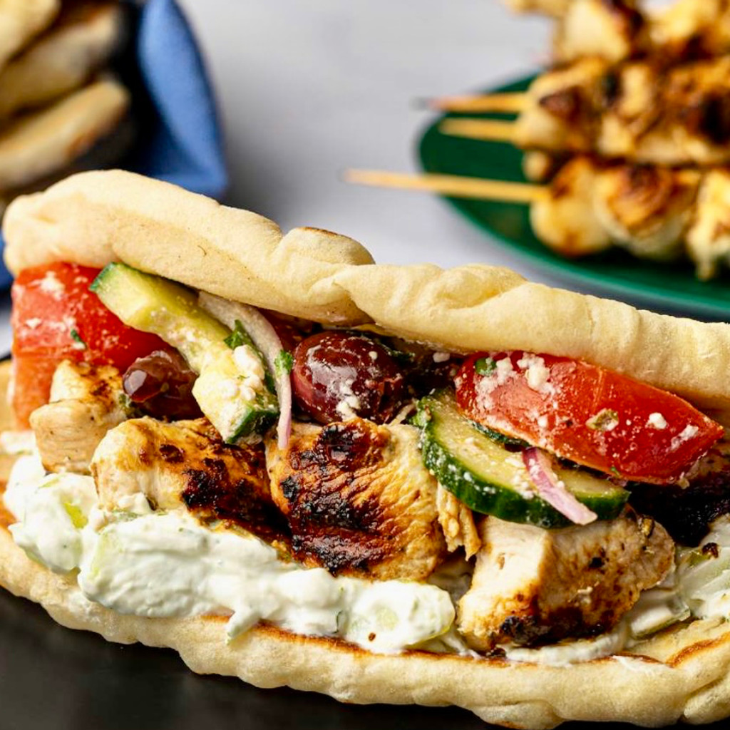 Image-Chicken Souvlaki Sandwich