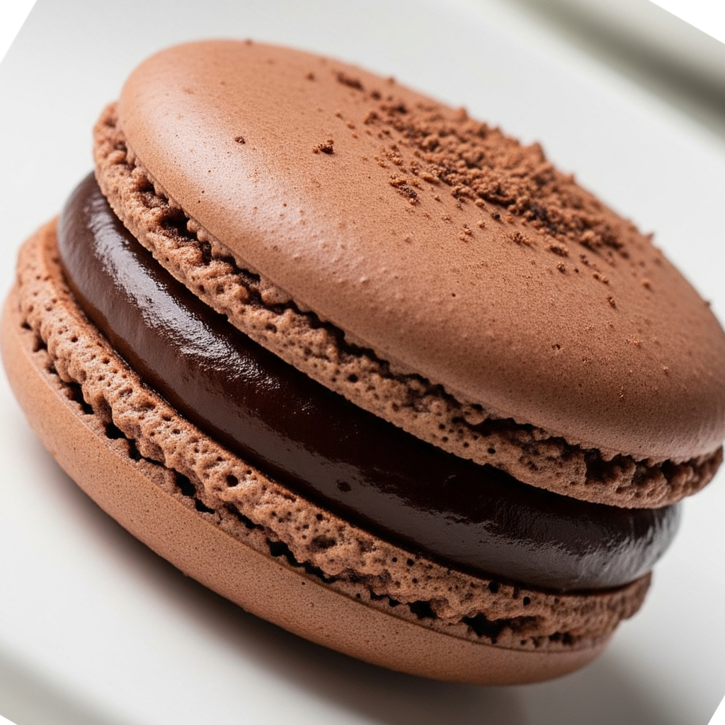 Image-Macarons (Chocolate)