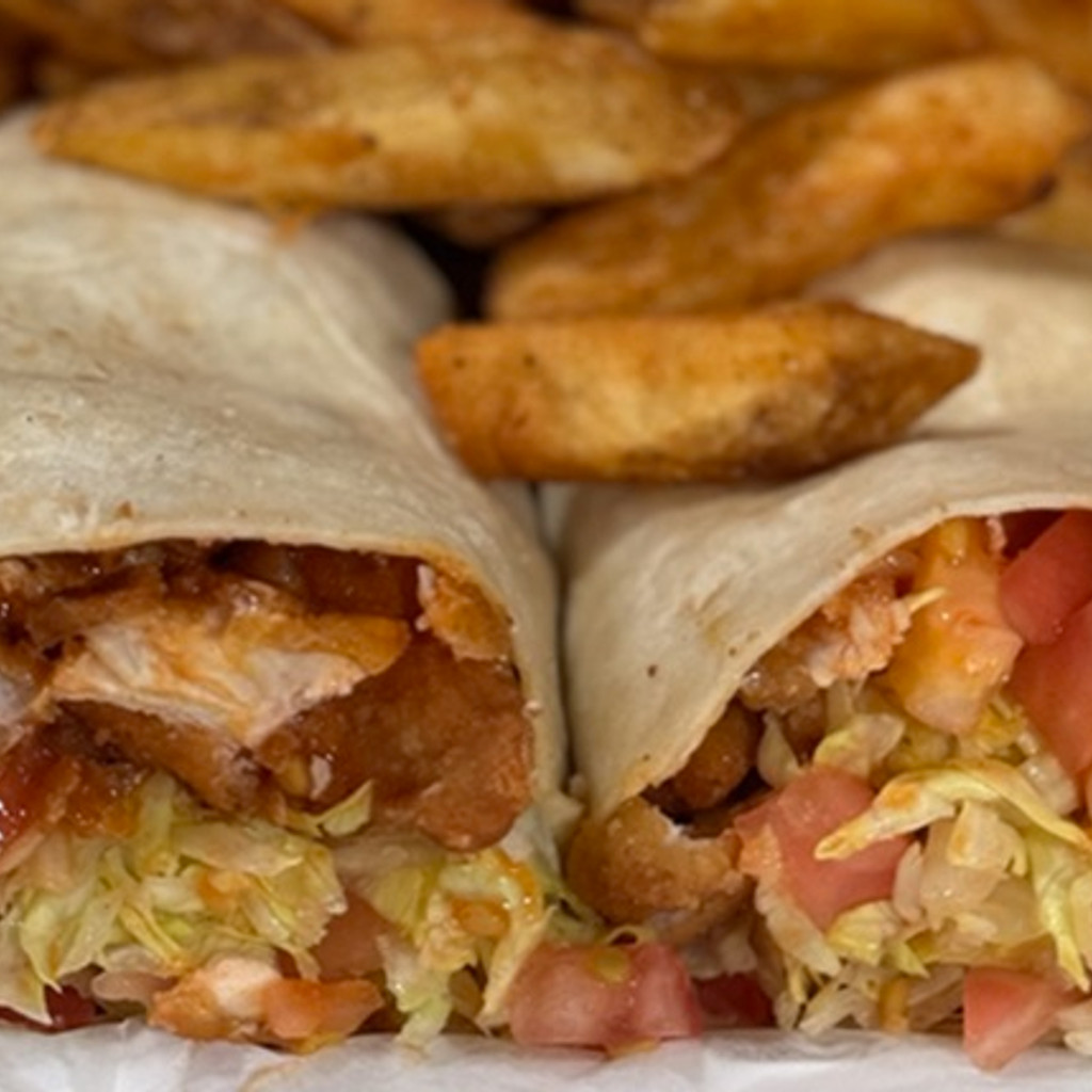 Image-Grilled Chicken Wrap