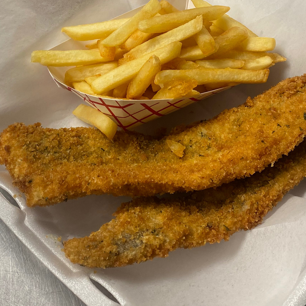Image-2 Large Fried Whiting Comes W/ Fries and coleslaw