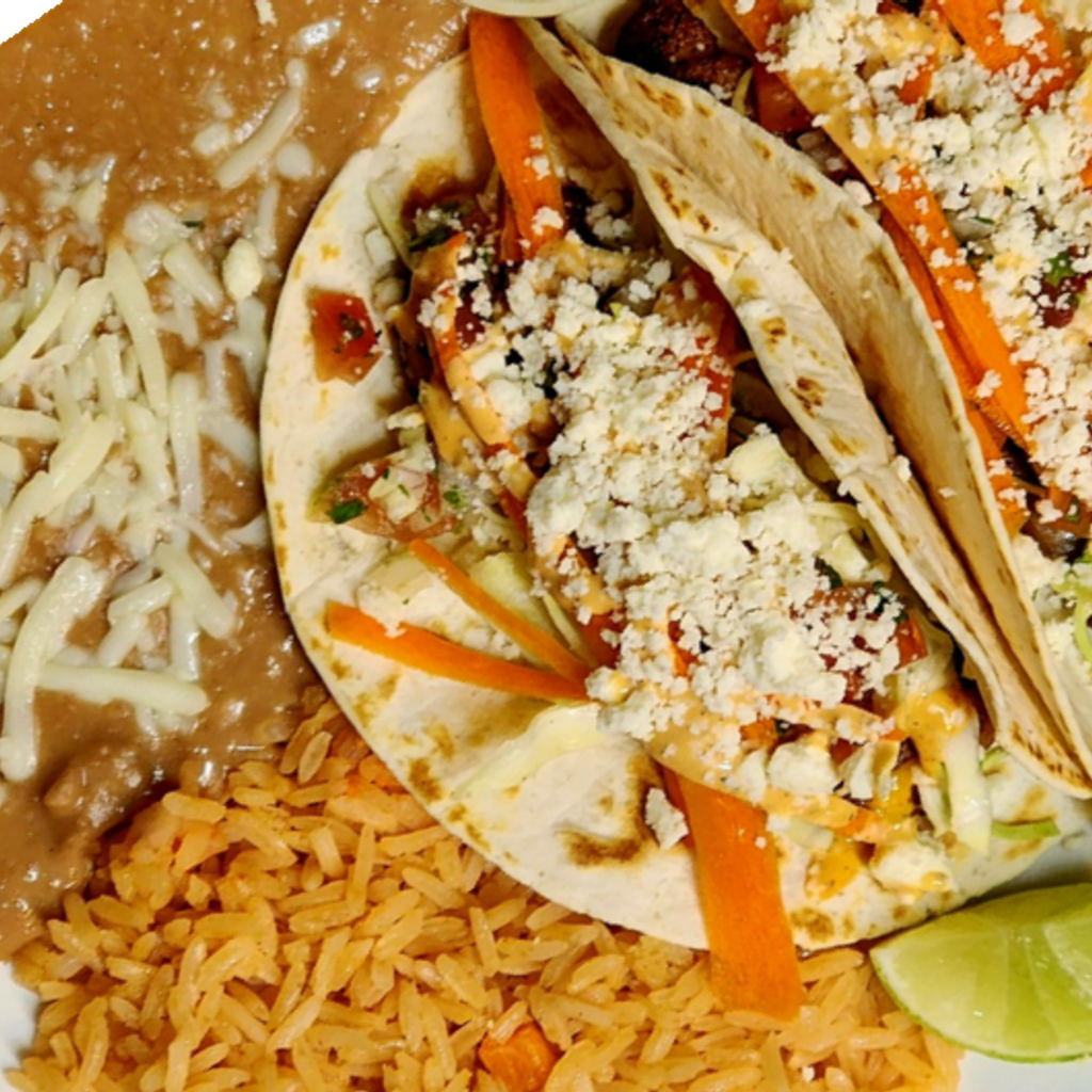 Image-Two shrimp tacos combination
