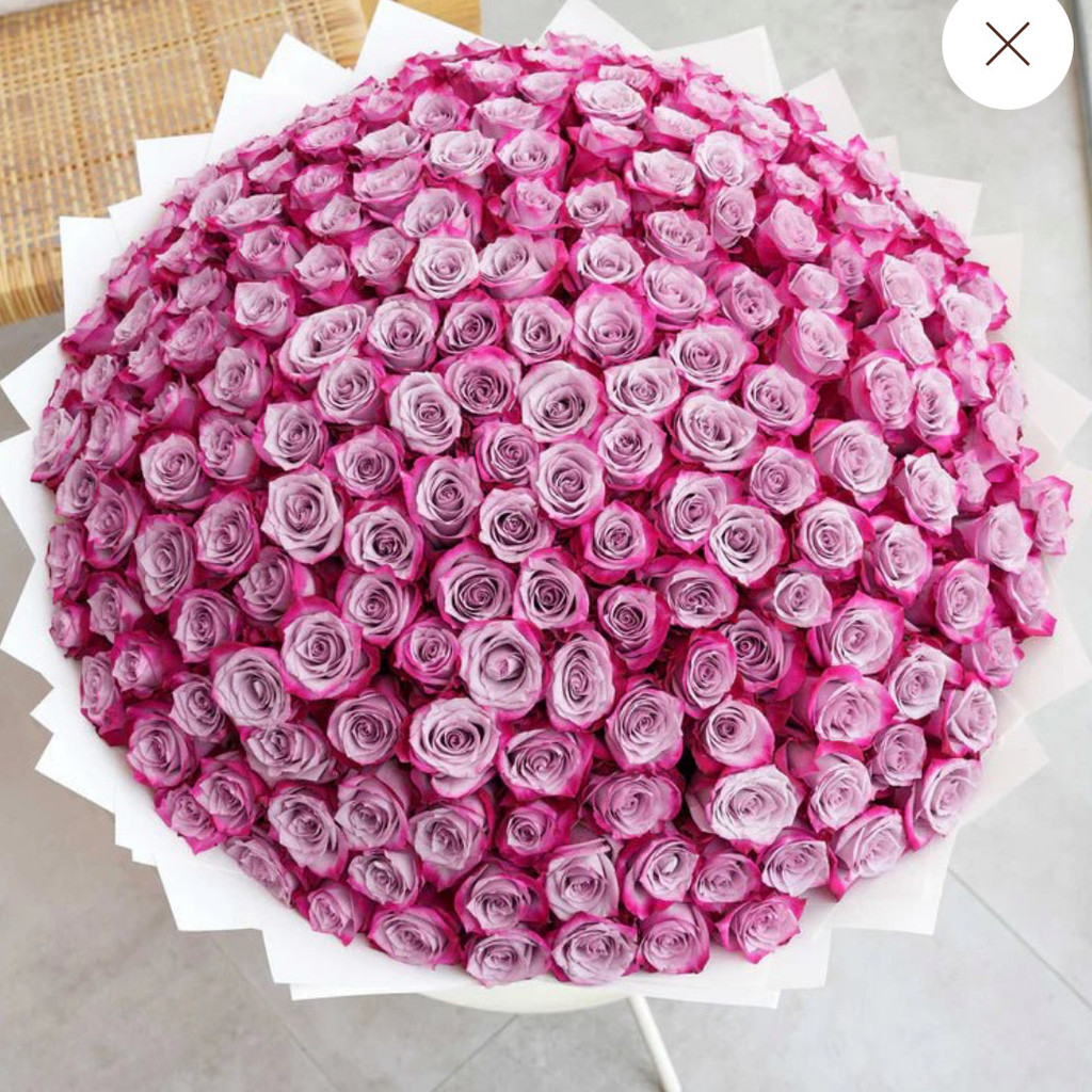 Image-Lavender Rose Bouquet - 150 Stems