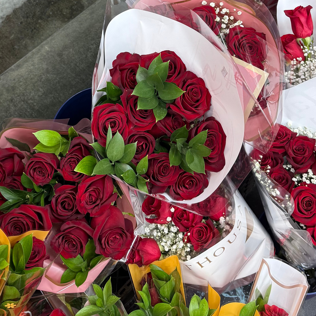Image-Real red rose bouquet 💐 ♥️