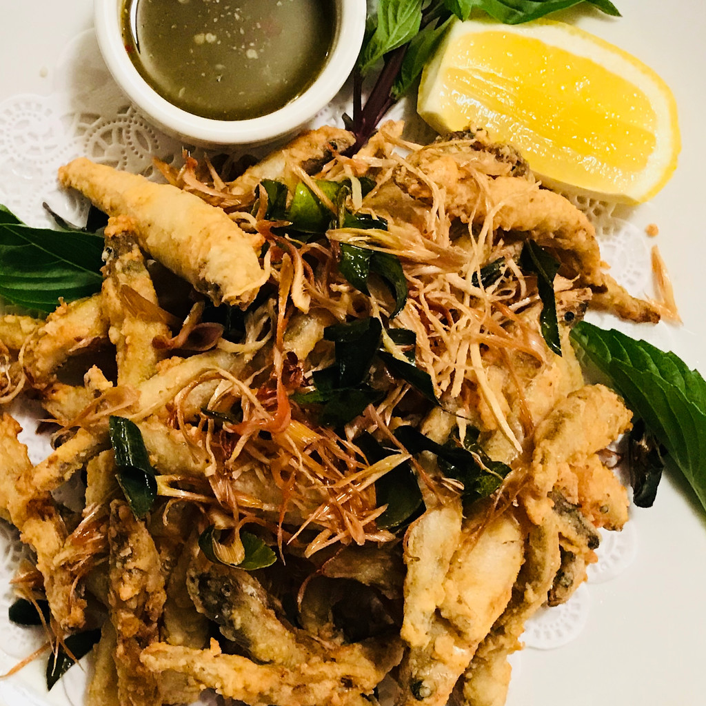 Image-Crispy Fried Smelt Fish