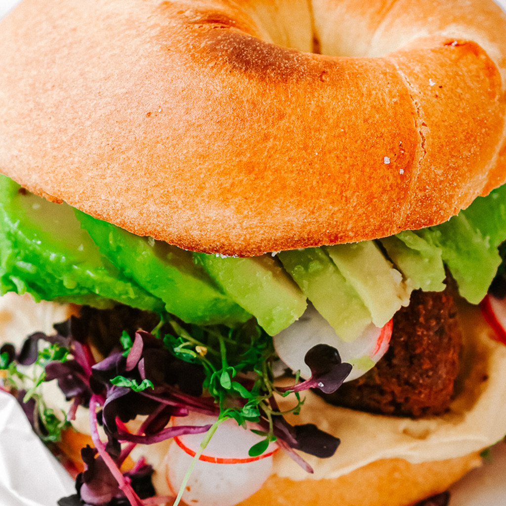Image-Falafel Egg & Cheese