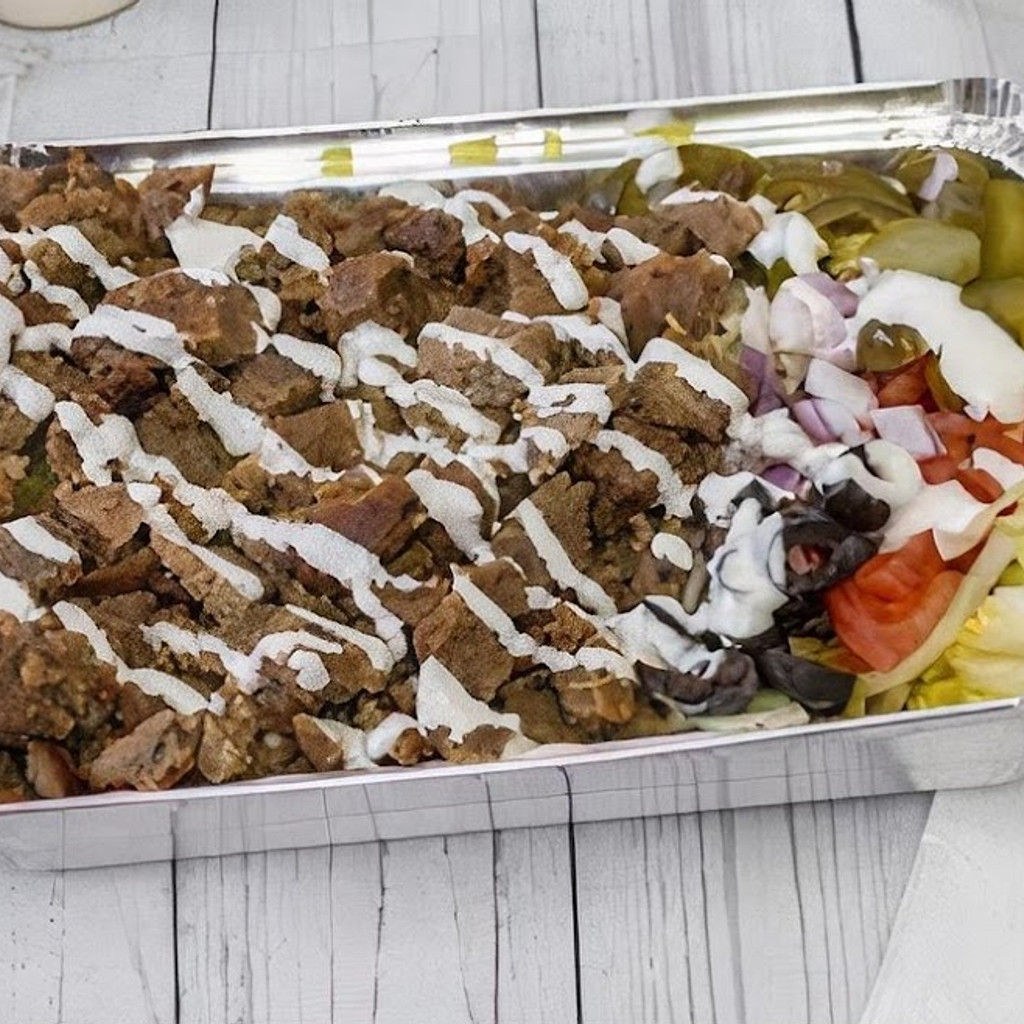 Image-Halal Lamb Over Rice