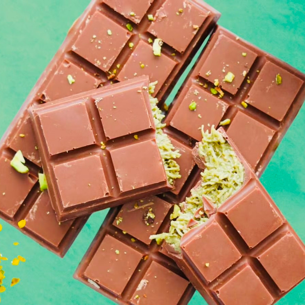 Image-Dubai chocolate bar 🍫