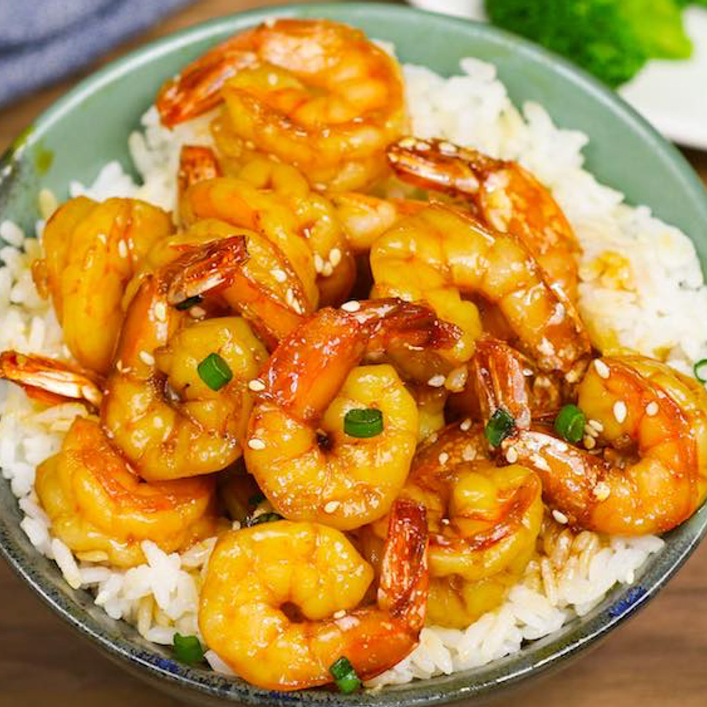 Image-Shrimp Over Rice