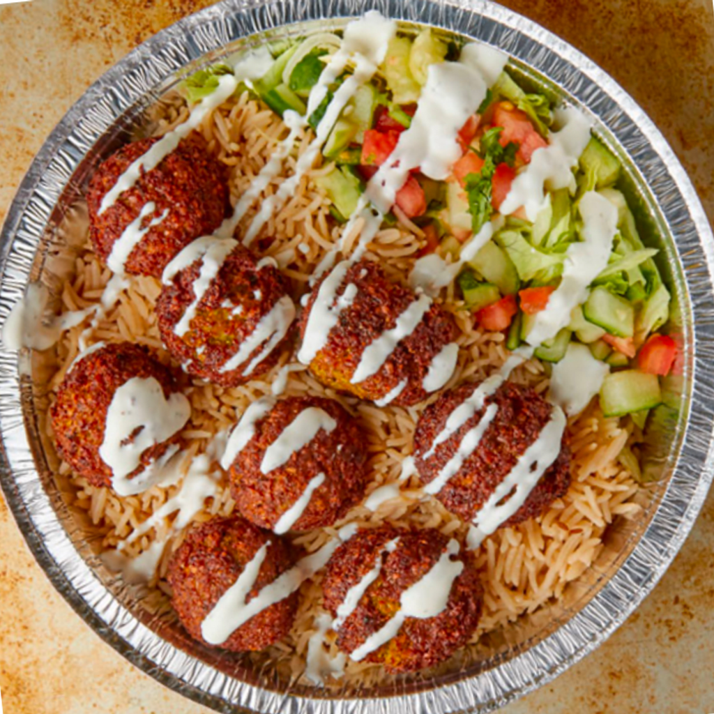 Image-P8 - Falafel Over Rice