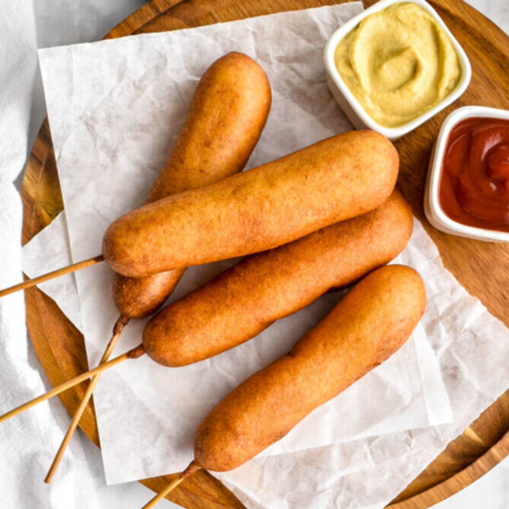 Image-NATHAN FRIED CORN DOGS