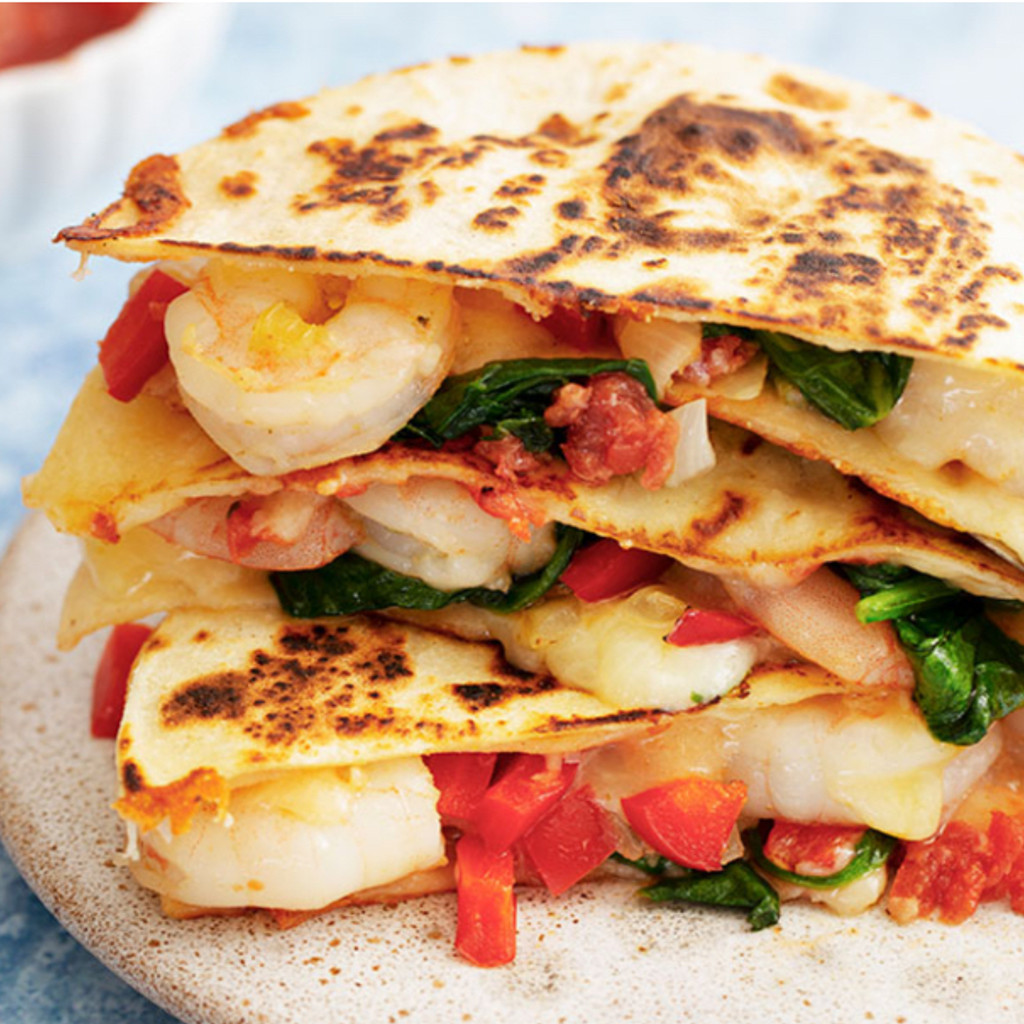 Image-Shrimp Quesadilla
