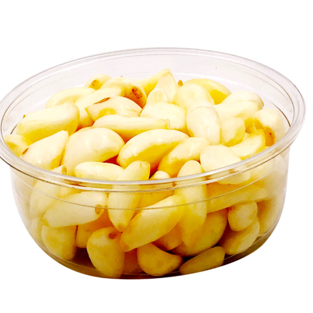 Image-Peeled garlic container