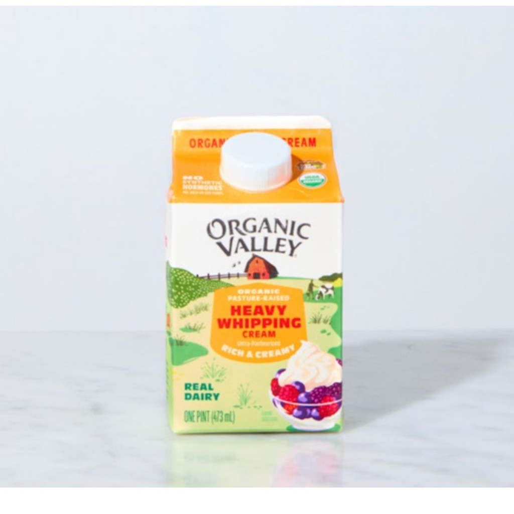 Image-Organic valley Heavy cream 16 oz