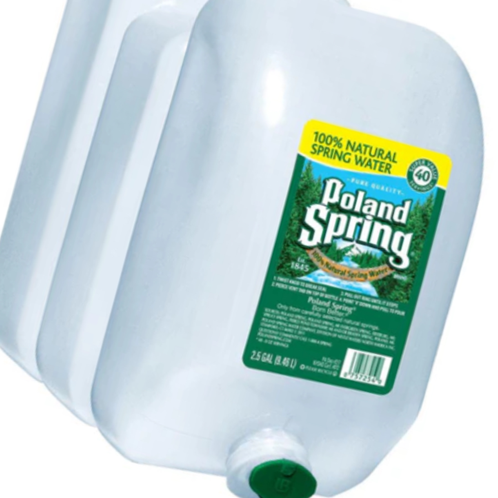 Image-poland spring water 2.5 gallon