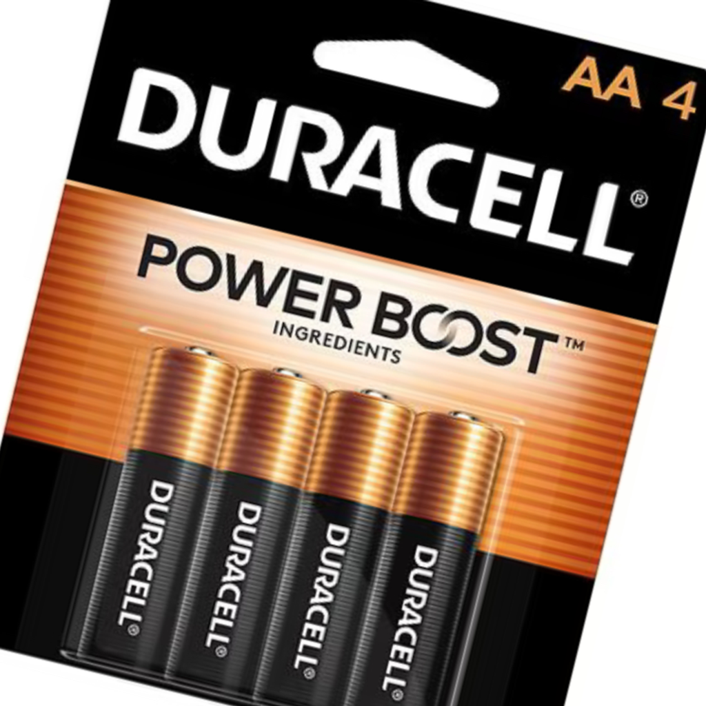 Image-duracell batteries AA 4 pack