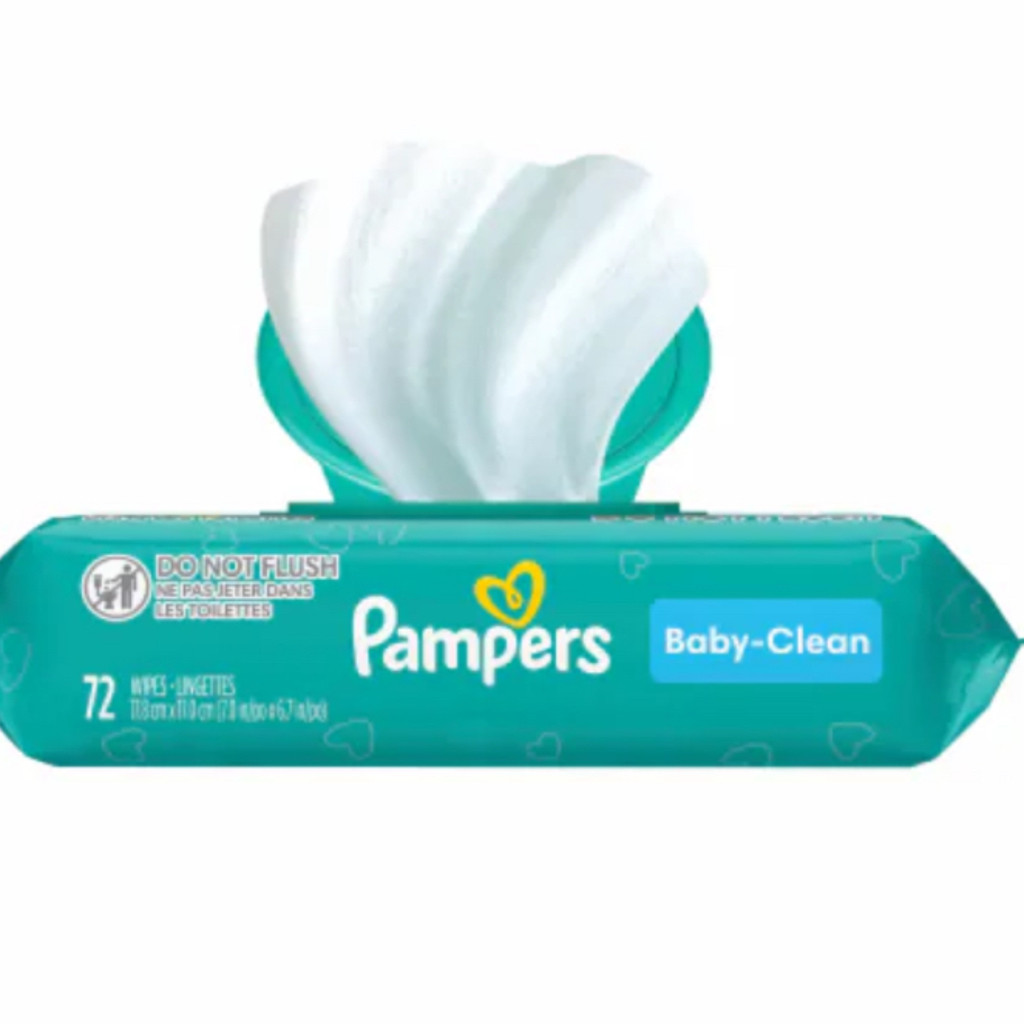 Image-Pampers baby wipes 72 wipes
