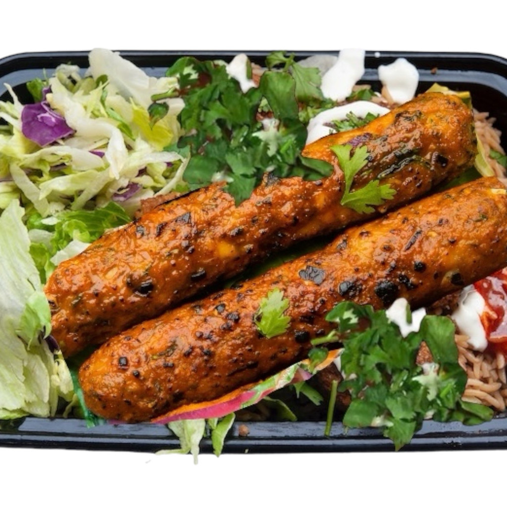 Image-CHICKEN KOFTA OVER RICE