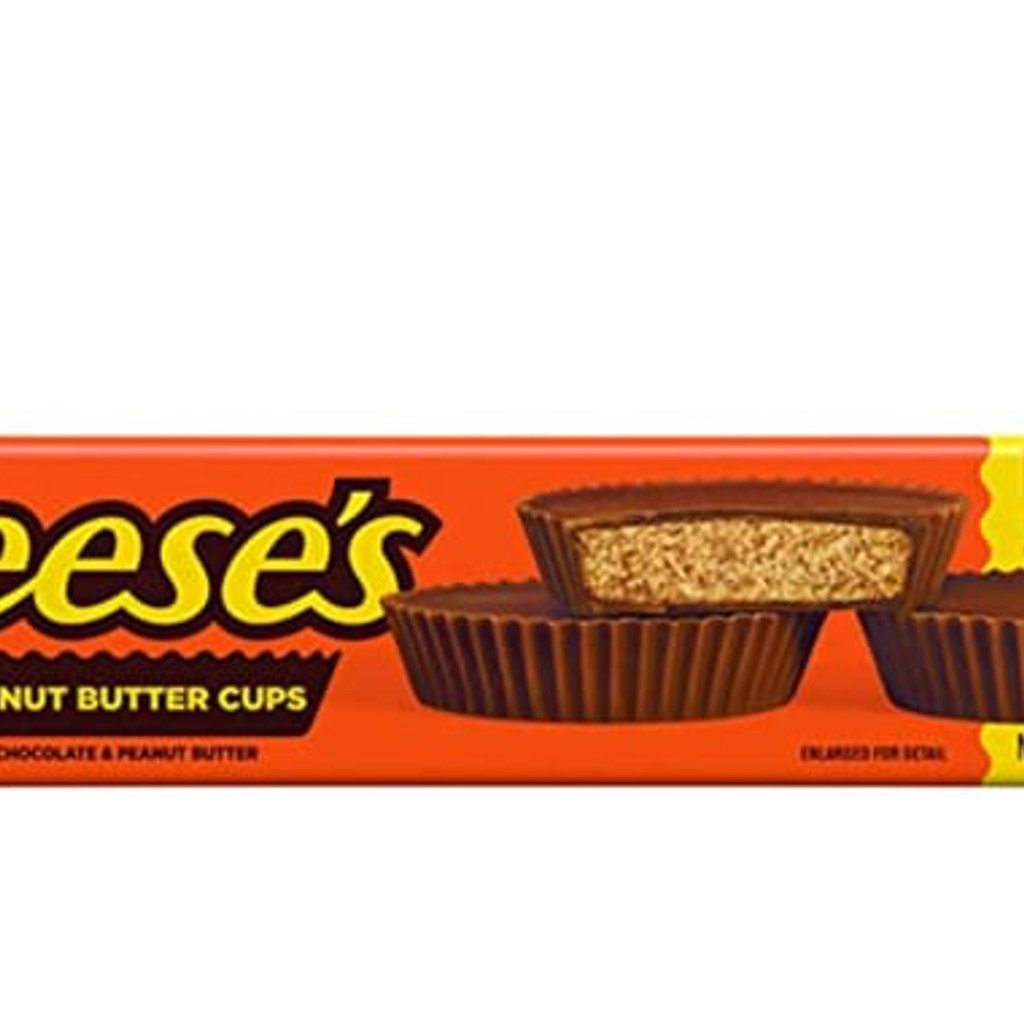 Image-Reeseās milk chocolate king size peanut butter cups 2.8 OZ.