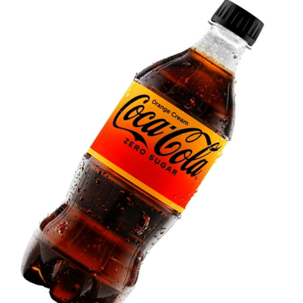 Image-Coca-Cola Orange cream zero sugar 20 oz