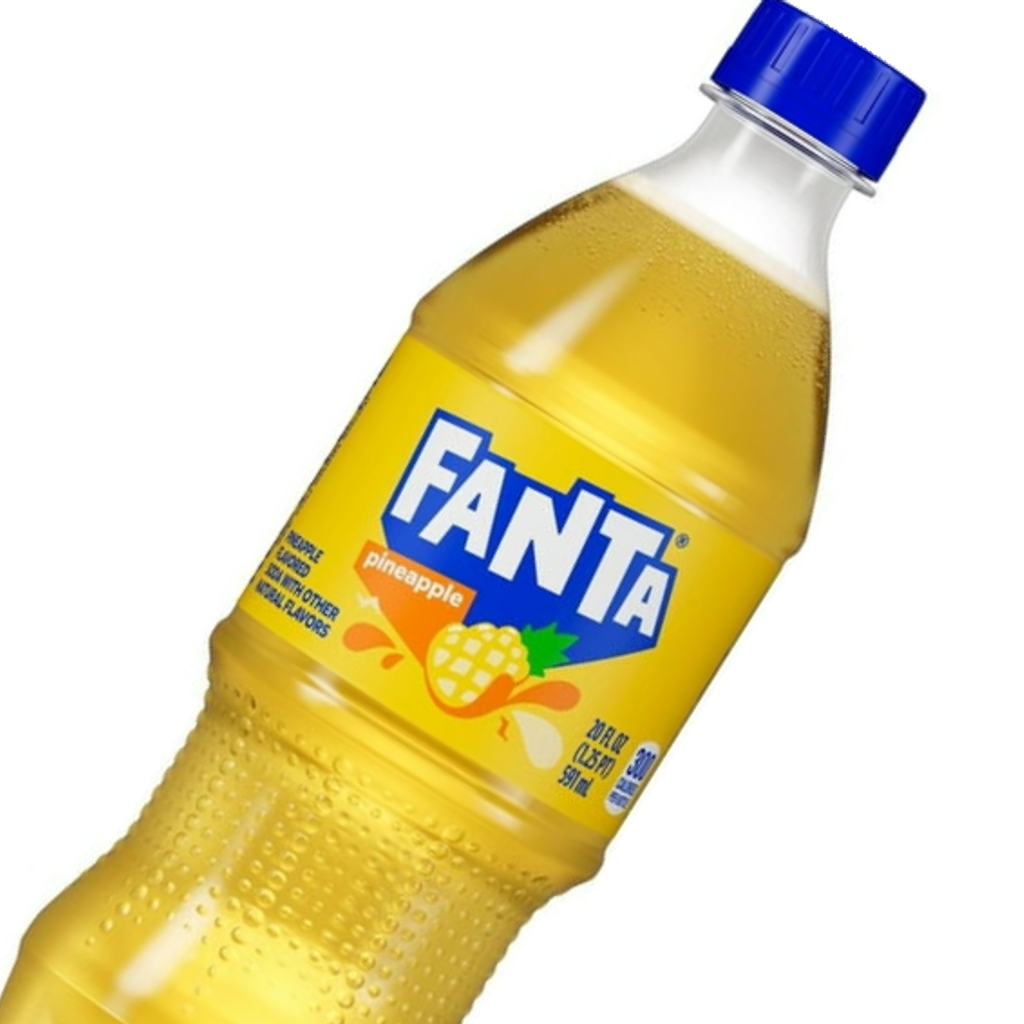 Image-Fanta Pineapple 20 oz