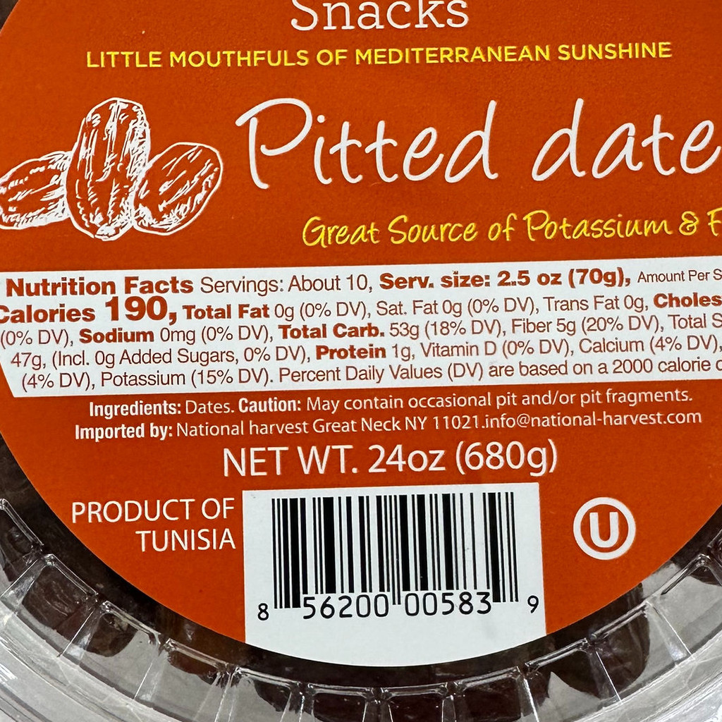 Image-Pitted dates