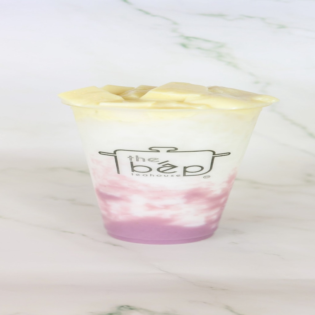 Image-Fresh Ube Taro Tofu Milk