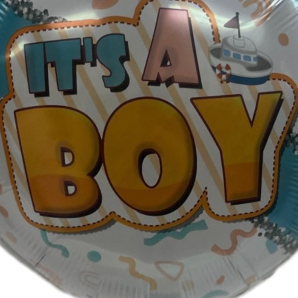 Image-IT’S A BOY BALLOON 18IN