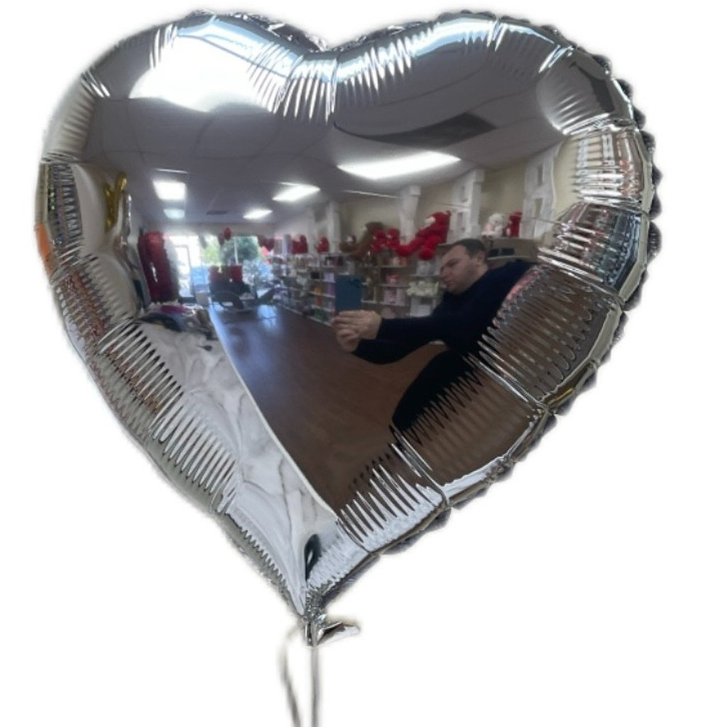 Image-BALLOONS HEART 18in (Art-10)