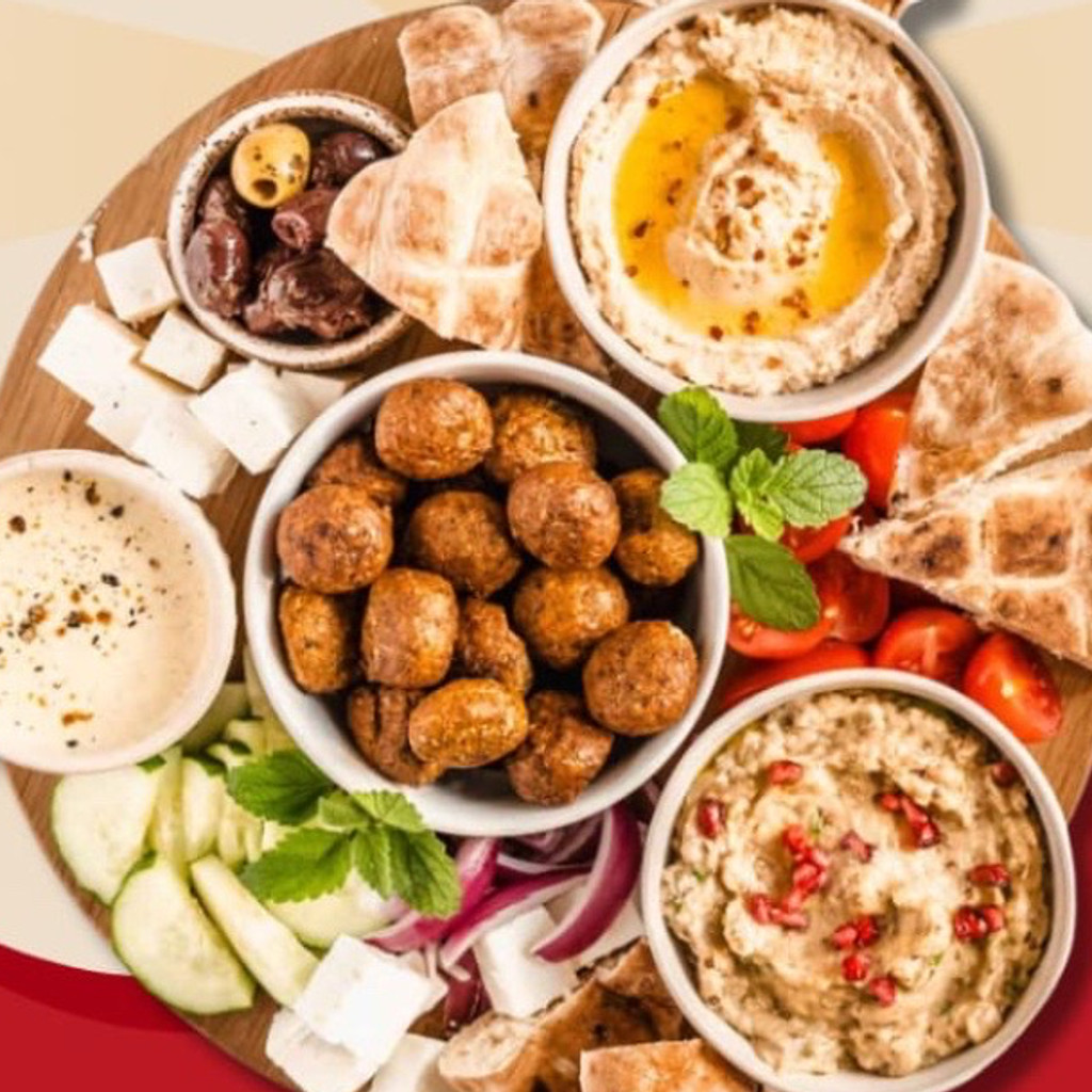 Image-Falafel & Hummus Platter
