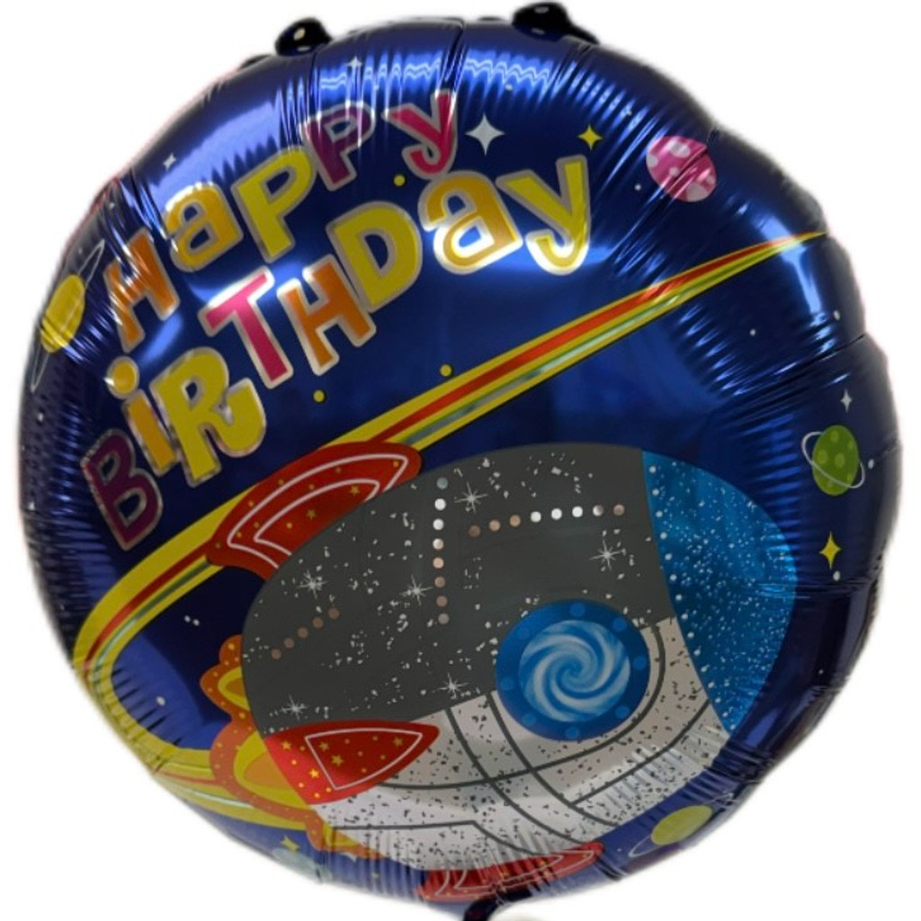 Image-Happy Birthday Balloons 18in Art-7