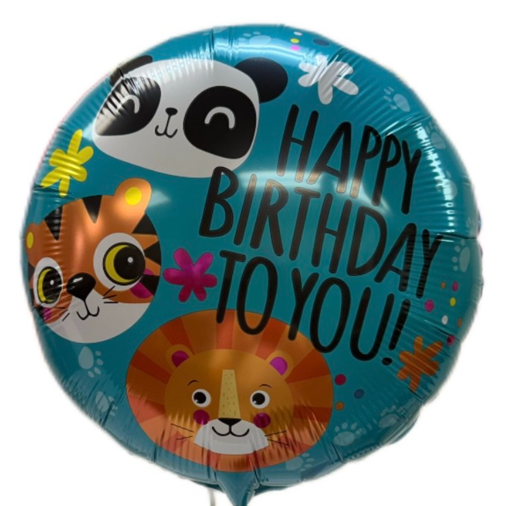 Image-Happy Birthday Balloons 18in Art-9