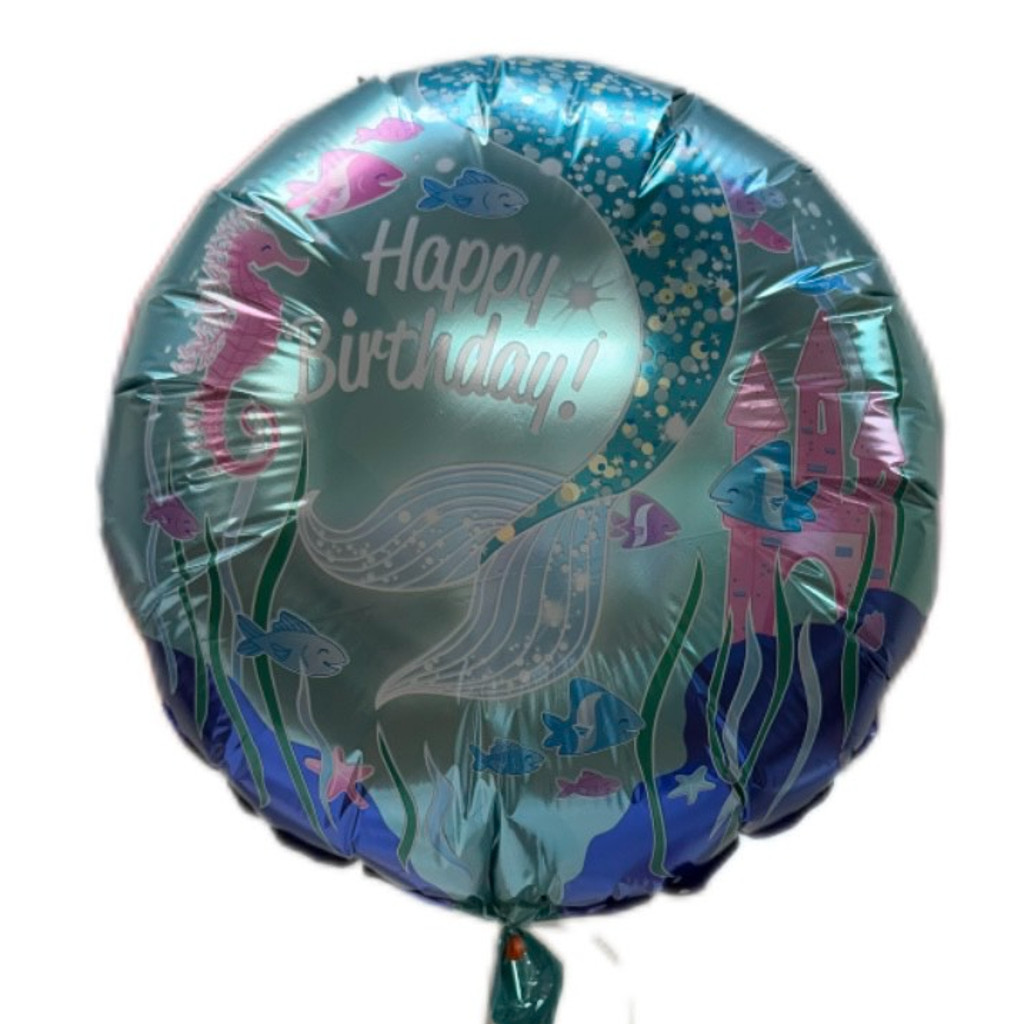 Image-Happy Birthday Balloons 18in Art-12