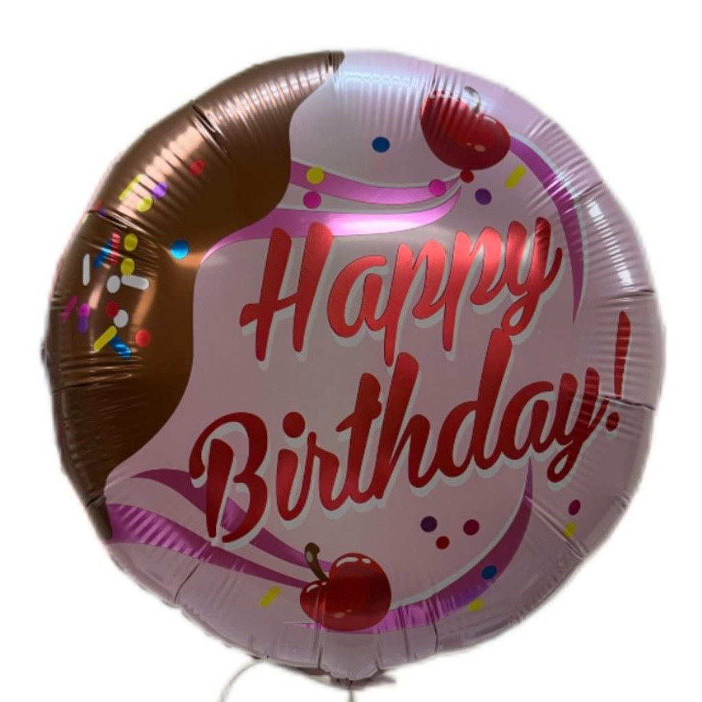 Image-Happy Birthday Balloons 18in Art-17