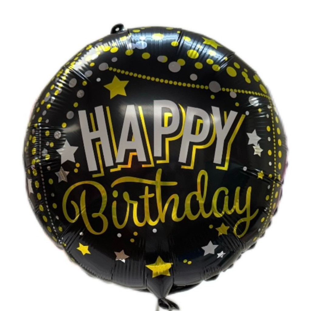 Image-Happy Birthday Balloons 18in Art-20